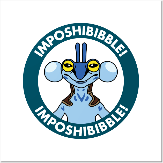 Hypello: Imposhibibble! Imposhibibble! Wall Art by inotyler